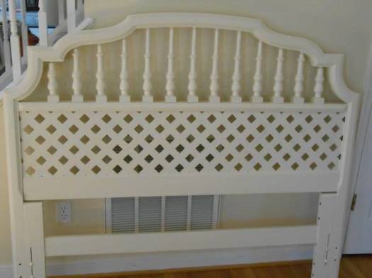 moroccan inspired headboard, $125