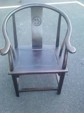 statement chair, $30