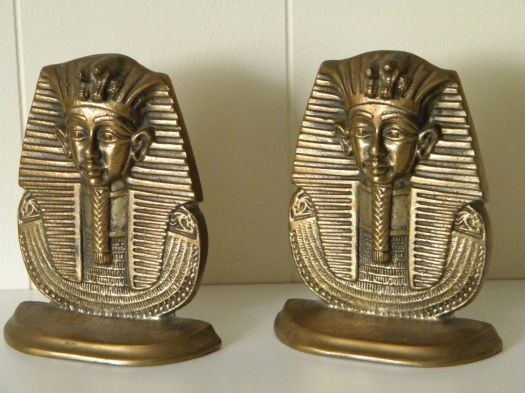 sphinx bookends, $48